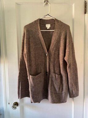 H&M Women's Brown Cardigan